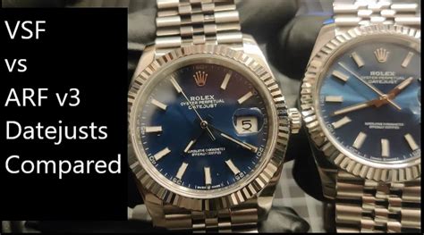 rolex gen date vs arf|gen vs vsf review.